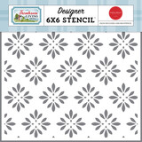 Carta Bella Country Floral Stencil (CBLIV145033) (OUTLET)