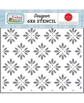 Carta Bella Country Floral Stencil (CBLIV145033) (OUTLET)