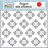 Carta Bella Country Floral Stencil (CBLIV145033) (OUTLET)