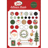 Carta Bella Letters To Santa Adhesive Brads (CBLS155020) (OUTLET)