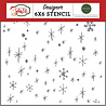 Carta Bella Very Merry Snow Stencil (CBLS155035) (OUTLET) Carta Bella Very Merry Snow Stencil (CBLS155035) (OUTLET)