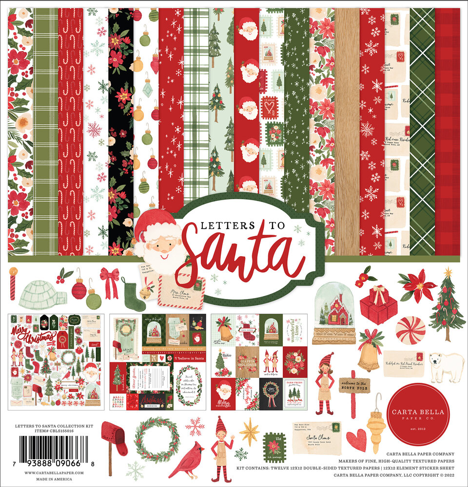 Carta Bella Letters To Santa Mega Bundle (CBLS155050) (OUTLET)