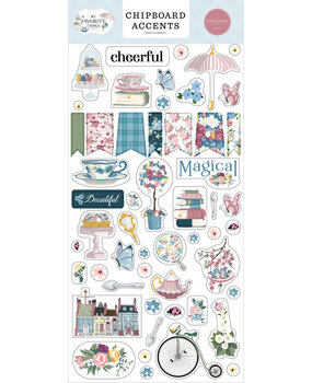Carta Bella My Favorite Things Chipboard Accents (CBMFT307021) (OUTLET)