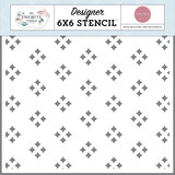 Carta Bella Glistening Diamonds Stencil (CBMFT307033) (OUTLET)