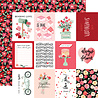 Carta Bella My Valentine 6x6 Inch Paper Pad (CBMV294023) (OUTLET) Carta Bella My Valentine 6x6 Inch Paper Pad (CBMV294023) (OUTLET)