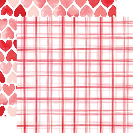 Carta Bella My Valentine 6x6 Inch Paper Pad (CBMV294023) (OUTLET)