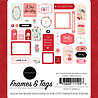 Carta Bella My Valentine Frames & Tags (CBMV294025) (OUTLET)