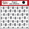 Carta Bella XO Stencil (CBMV294034) (OUTLET) Carta Bella XO Stencil (CBMV294034) (OUTLET)