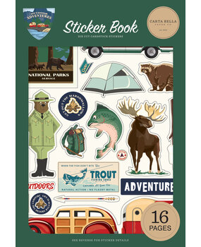 Carta Bella Outdoor Adventures Sticker Book (CBOA134029) (OUTLET) Carta Bella Outdoor Adventures Sticker Book (CBOA134029) (OUTLET)