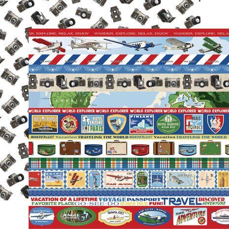 Carta Bella Our Travel Adventure Collection Kit (CBOTA131016) (OUTLET)