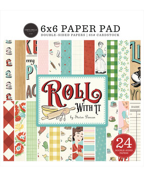 Carta Bella Roll With It 6x6 Inch Paper Pad (CBR378023) (OUTLET)