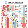 Carta Bella Summer 6x6 Inch Paper Pad (CBS133023) (OUTLET)