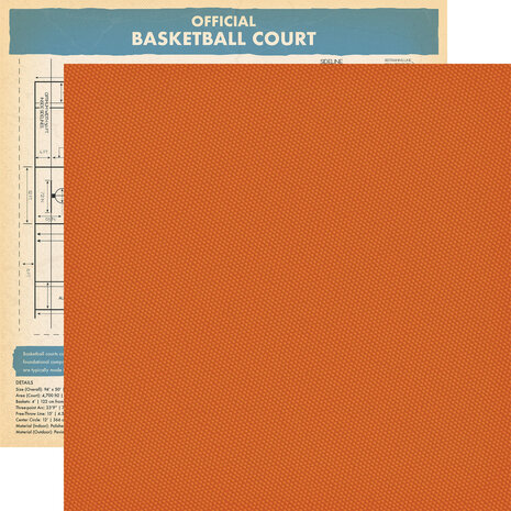 Carta Bella Slam Dunk 12x12 Inch Collection Kit (CBSD345016) (OUTLET) Carta Bella Slam Dunk 12x12 Inch Collection Kit (CBSD345016) (OUTLET)