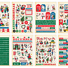 Carta Bella Season's Greetings Sticker Book (CBSG329029) (OUTLET)