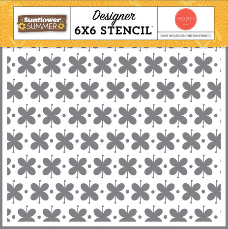 Carta Bella Bloom And Grow Stencil (CBSS368033) (OUTLET)