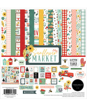 Carta Bella Sunflower Market Collection Kit (CBSUN144016) (OUTLET)