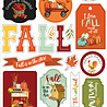 Carta Bella Welcome Autumn Chipboard Phrases (CBWA138022) (OUTLET)