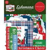 Carta Bella White Christmas Ephemera (CBWC156024) (OUTLET)