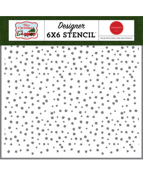 Carta Bella White Christmas Days Stencil (CBWC156035) (OUTLET) Carta Bella White Christmas Days Stencil (CBWC156035) (OUTLET)