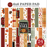 Carta Bella Welcome Fall 6x6 Inch Paper Pad (CBWF154023) (OUTLET)