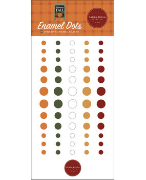 Carta Bella Welcome Fall Enamel Dots (CBWF154028) (OUTLET)