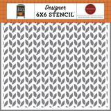 Carta Bella Pair Of Falling Leaves Stencil (CBWF154033) (OUTLET)