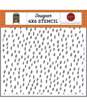 Carta Bella Autumn Dots Stencil (CBWF154034) (OUTLET)