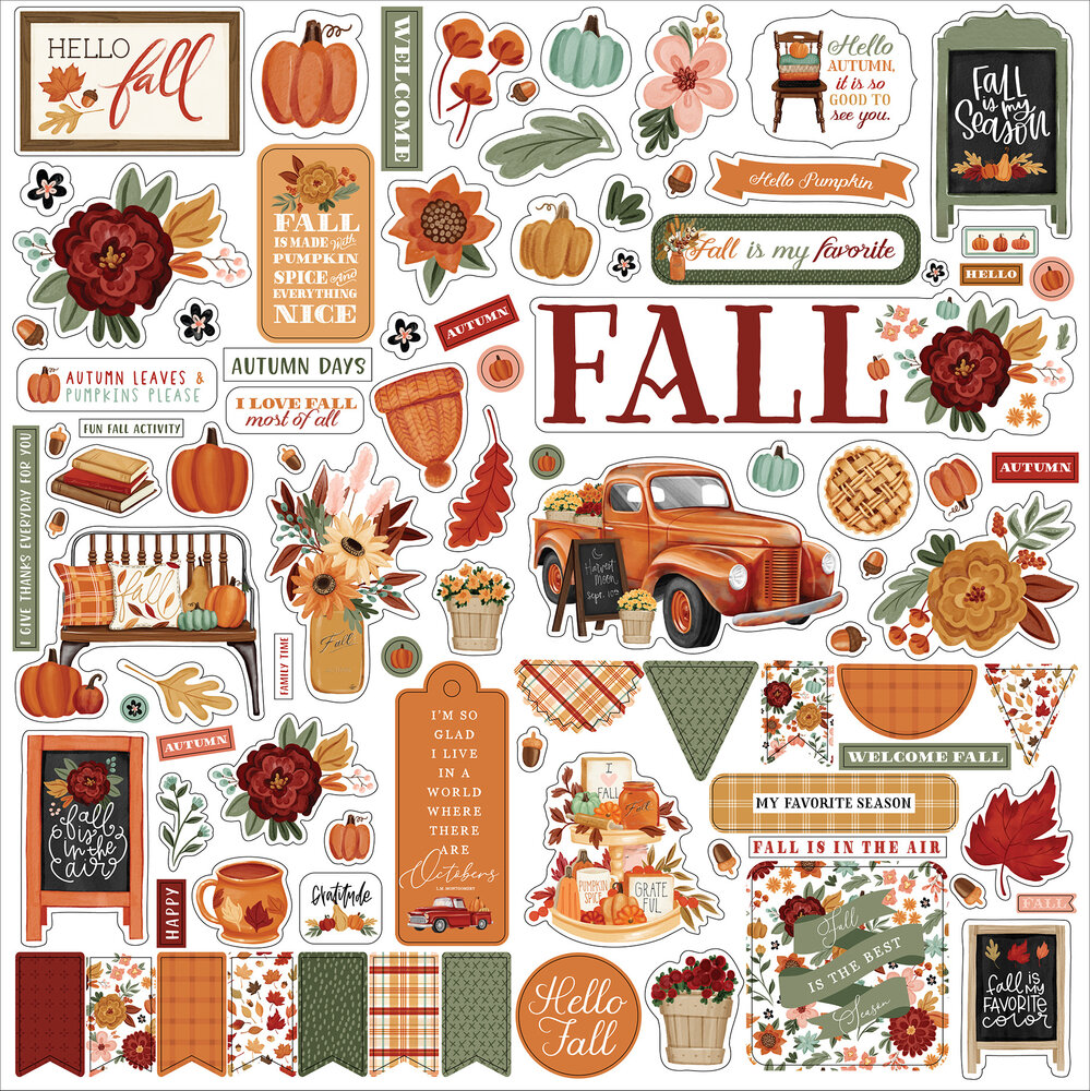 Carta Bella Welcome Fall Mega Bundle (CBWF154050) (OUTLET)