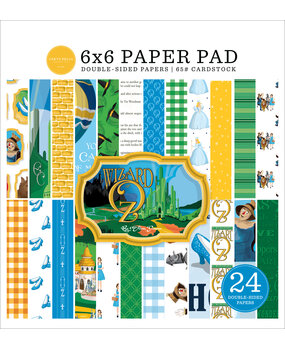 Carta Bella Wizard Of Oz 6x6 Inch Paper Pad (CBWO356023) (OUTLET)