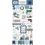 Carta Bella Wintertime Chipboard Accents (CBWT334021) (OUTLET)