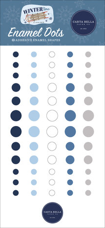 Carta Bella Wintertime Enamel Dots (CBWT334028) (OUTLET)
