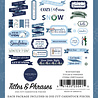 Carta Bella Wintertime Titles & Phrases (CBWT334032) (OUTLET)