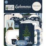 Carta Bella Welcome Winter Ephemera (CBWW142024) (OUTLET)