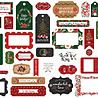 Carta Bella Happy Christmas Frames & Tags (CBXM140025) (OUTLET)
