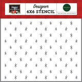 Carta Bella Christmas Sparkle Stencil (CBXM140034) (OUTLET)
