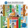 Carta Bella Zoo Adventure 6x6 Inch Paper Pad (CBZA128023) (OUTLET)