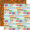 Carta Bella Zoo Adventure 6x6 Inch Paper Pad (CBZA128023) (OUTLET)