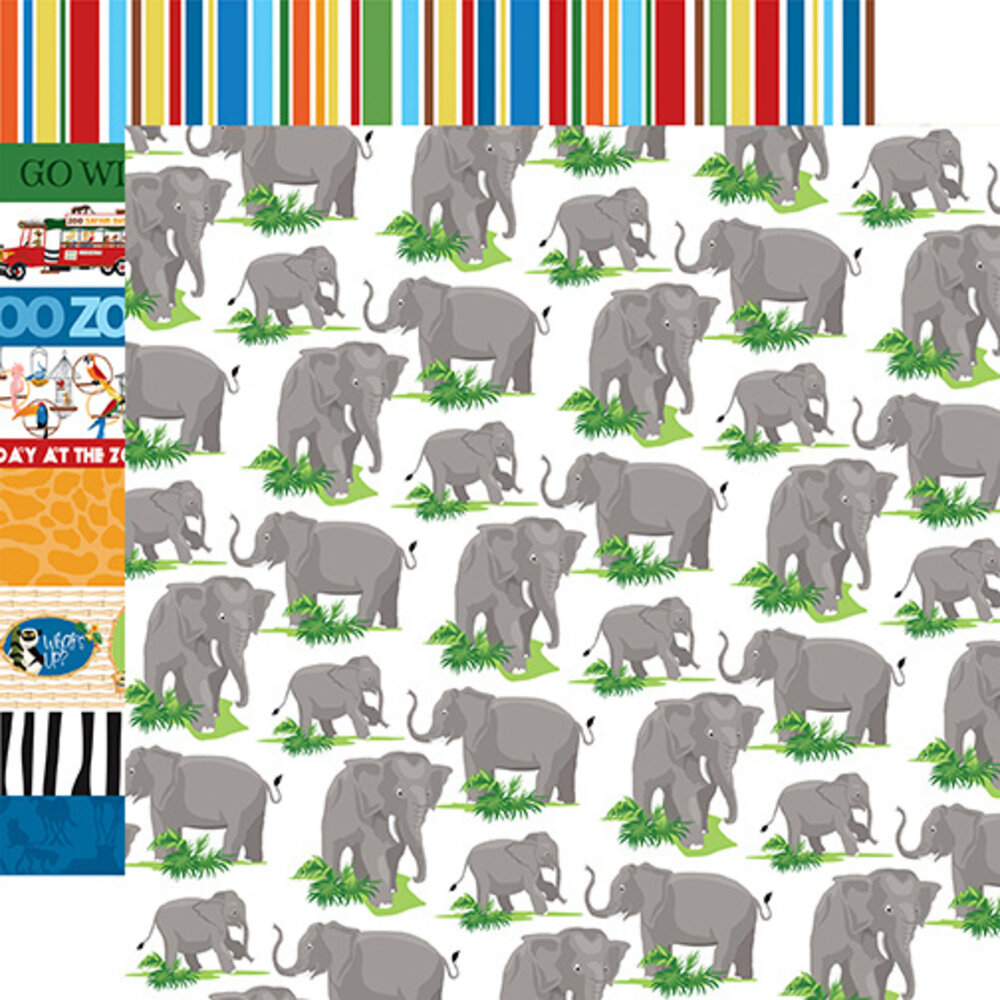 Carta Bella Zoo Adventure 6x6 Inch Paper Pad (CBZA128023) (OUTLET)