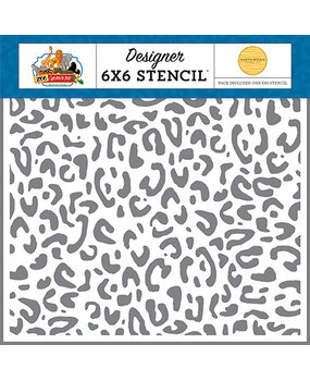 Carta Bella Cheetah 6x6 Inch Stencil (CBZA128034) (OUTLET) Carta Bella Cheetah 6x6 Inch Stencil (CBZA128034) (OUTLET)