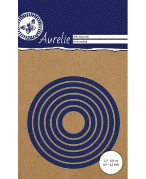 Aurelie Circle Nesting Snij- & Embossingsmal (AUCD1007) (OUTLET)