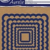 Aurelie Square Scalloped Nesting Snij- & Embossingsmal (AUCD1010) (OUTLET) Aurelie Square Scalloped Nesting Snij- & Embossingsmal (AUCD1010) (OUTLET)