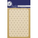 Aurelie Grunge Dots Background Embossing Folder (AUEF1002) (OUTLET)