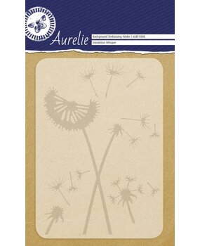 Aurelie Dandelion Whisper Background Embossing Folder (AUEF1008) (OUTLET) Aurelie Dandelion Whisper Background Embossing Folder (AUEF1008) (OUTLET)