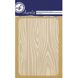 Aurelie Textured Wood Background Embossing Folder (AUEF1010) (OUTLET)