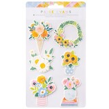 American Crafts Paige Evans Garden Shoppe Dimensional Stickers (6pcs) (34013791) (OUTLET)