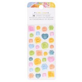 American Crafts Paige Evans Garden Shoppe Epoxy Stickers (32pcs) (34013796) (OUTLET)