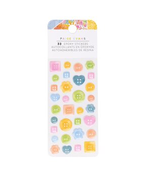 American Crafts Paige Evans Garden Shoppe Epoxy Stickers (32pcs) (34013796) (OUTLET) American Crafts Paige Evans Garden Shoppe Epoxy Stickers (32pcs) (34013796) (OUTLET)