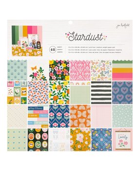 American Crafts Jen Hadfield Stardust 12x12 Inch Paper Pad (34013816) (OUTLET) American Crafts Jen Hadfield Stardust 12x12 Inch Paper Pad (34013816) (OUTLET)