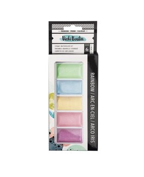 American Crafts Vicki Boutin Print Shop Cosmic Watercolor Rainbow (5colors+1brush) (34013866) (OUTLET) American Crafts Vicki Boutin Print Shop Cosmic Watercolor Rainbow (5colors+1brush) (34013866) (OUTLET)