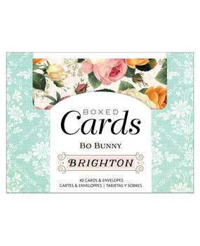 American Crafts Bo Bunny Brighton Boxed Cards (80pcs) (34014071) (OUTLET) American Crafts Bo Bunny Brighton Boxed Cards (80pcs) (34014071) (OUTLET)